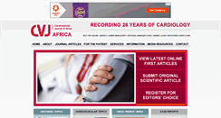 Desktop Screenshot of cvja.co.za